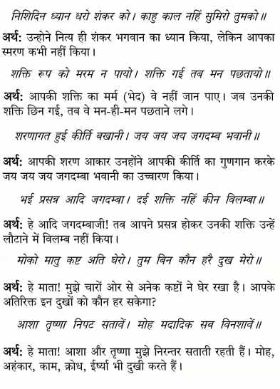 Maa Durga Chalisa PDF in Hindi Download