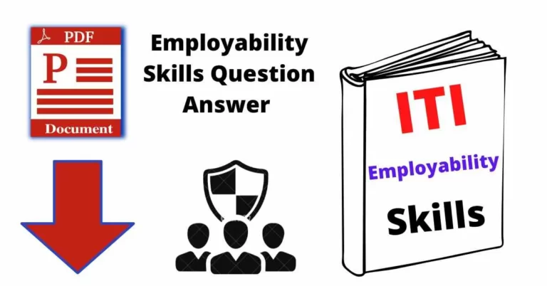 ITI Employability Skills Question Answer in Hindi PDF